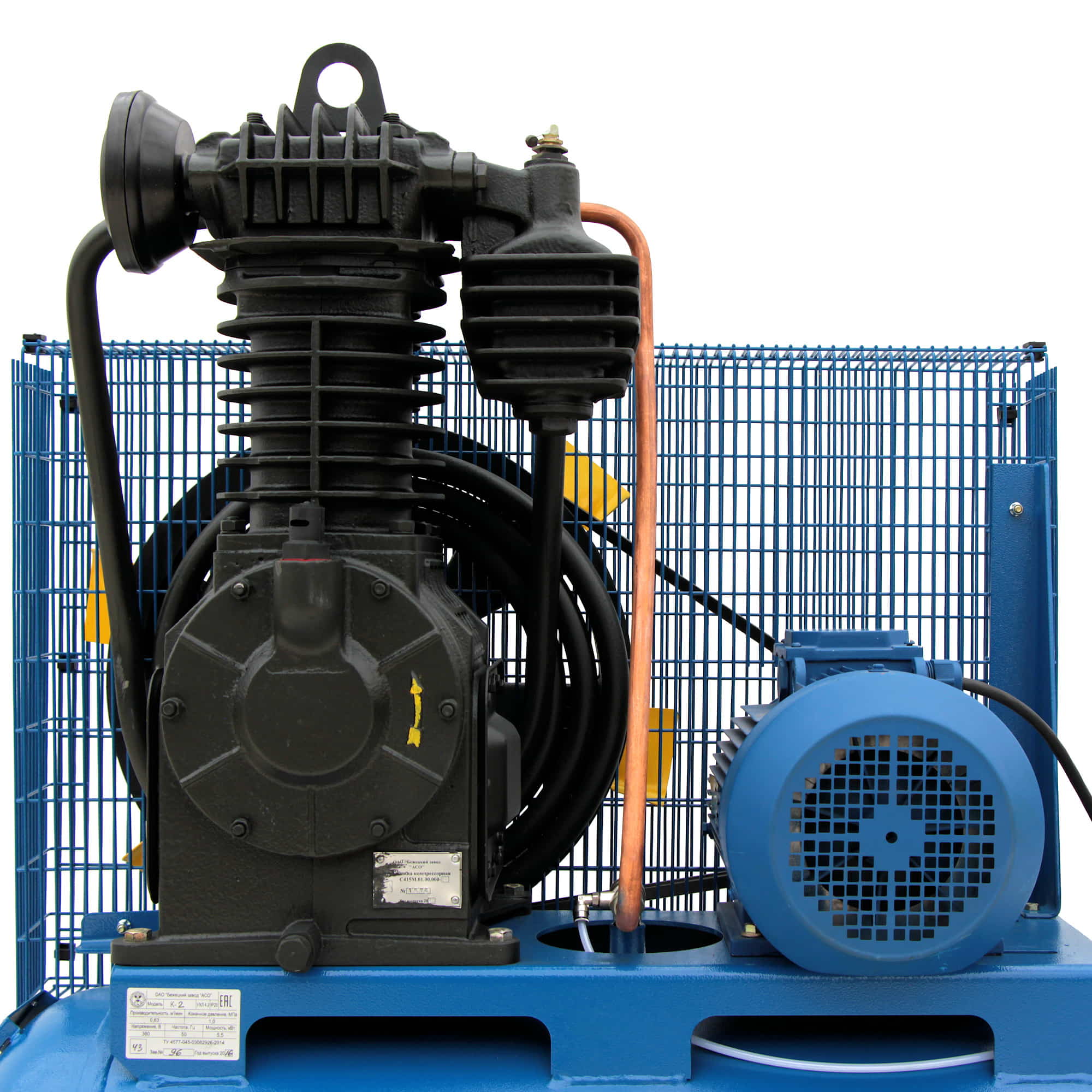 Поршневой компрессор с ременным приводом К2 / 13