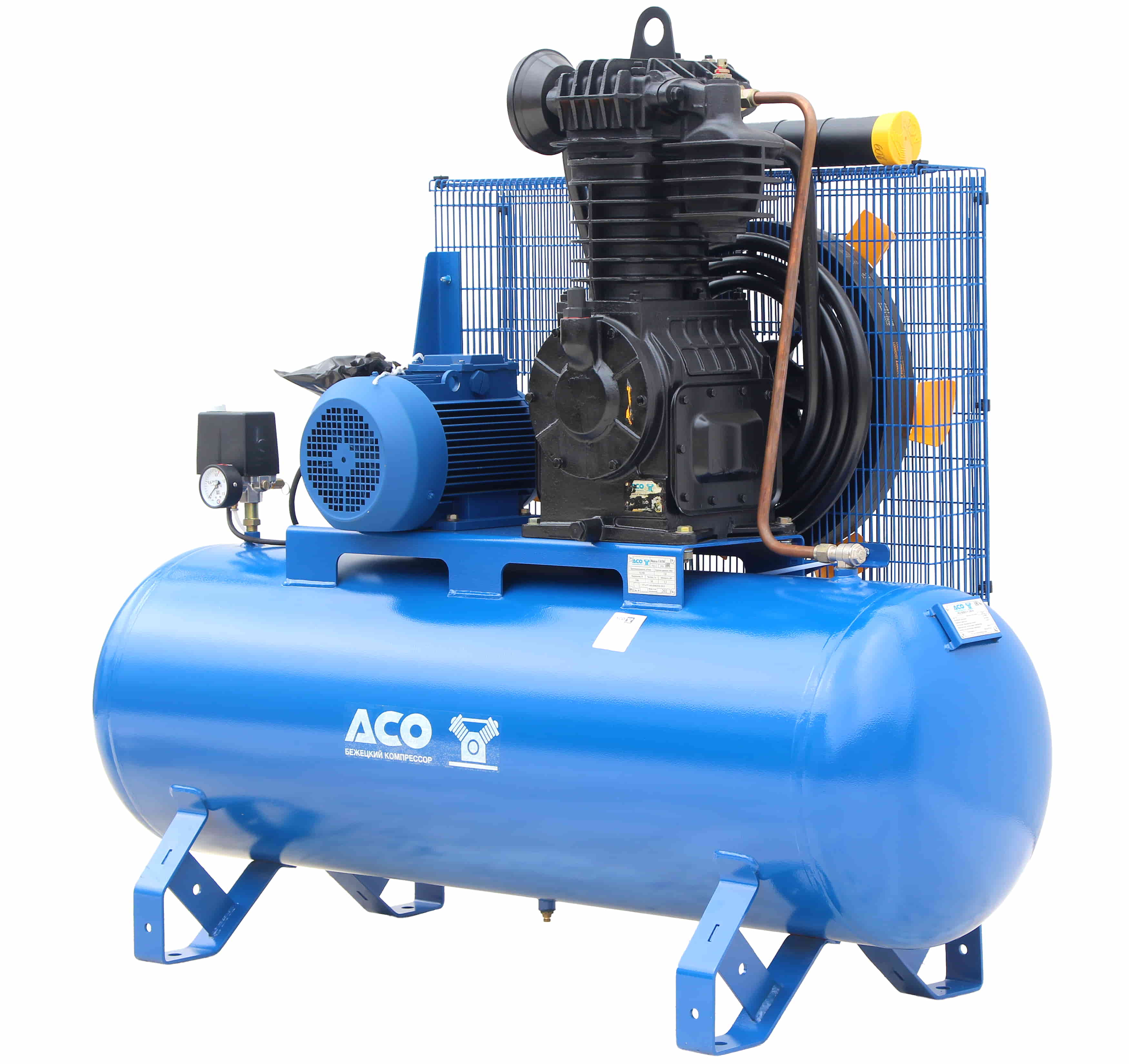 Поршневой компрессор с ременным приводом С415М / 13