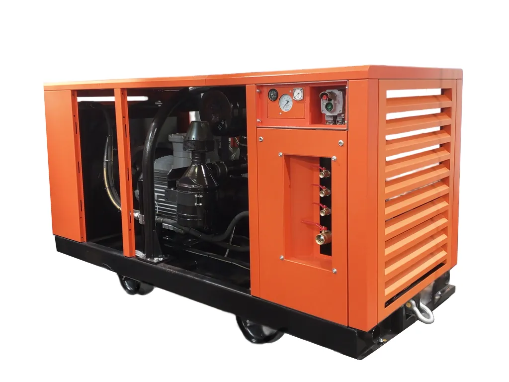 Станция компрессорная электрическая взрывозащищенная шахтная ЗИФ-ШВ 11,5/0,7 (660; 380 В, на скатах)