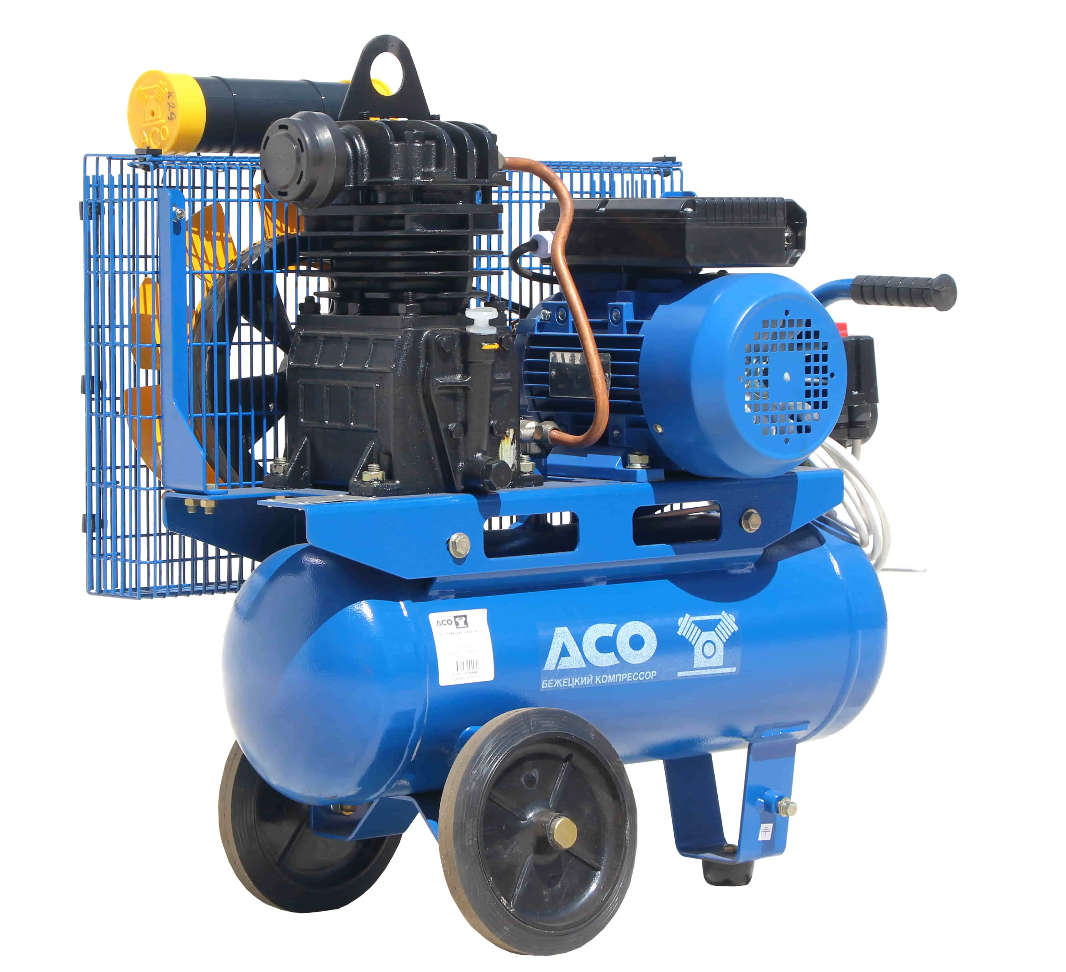 Поршневой компрессор с ременным приводом К29