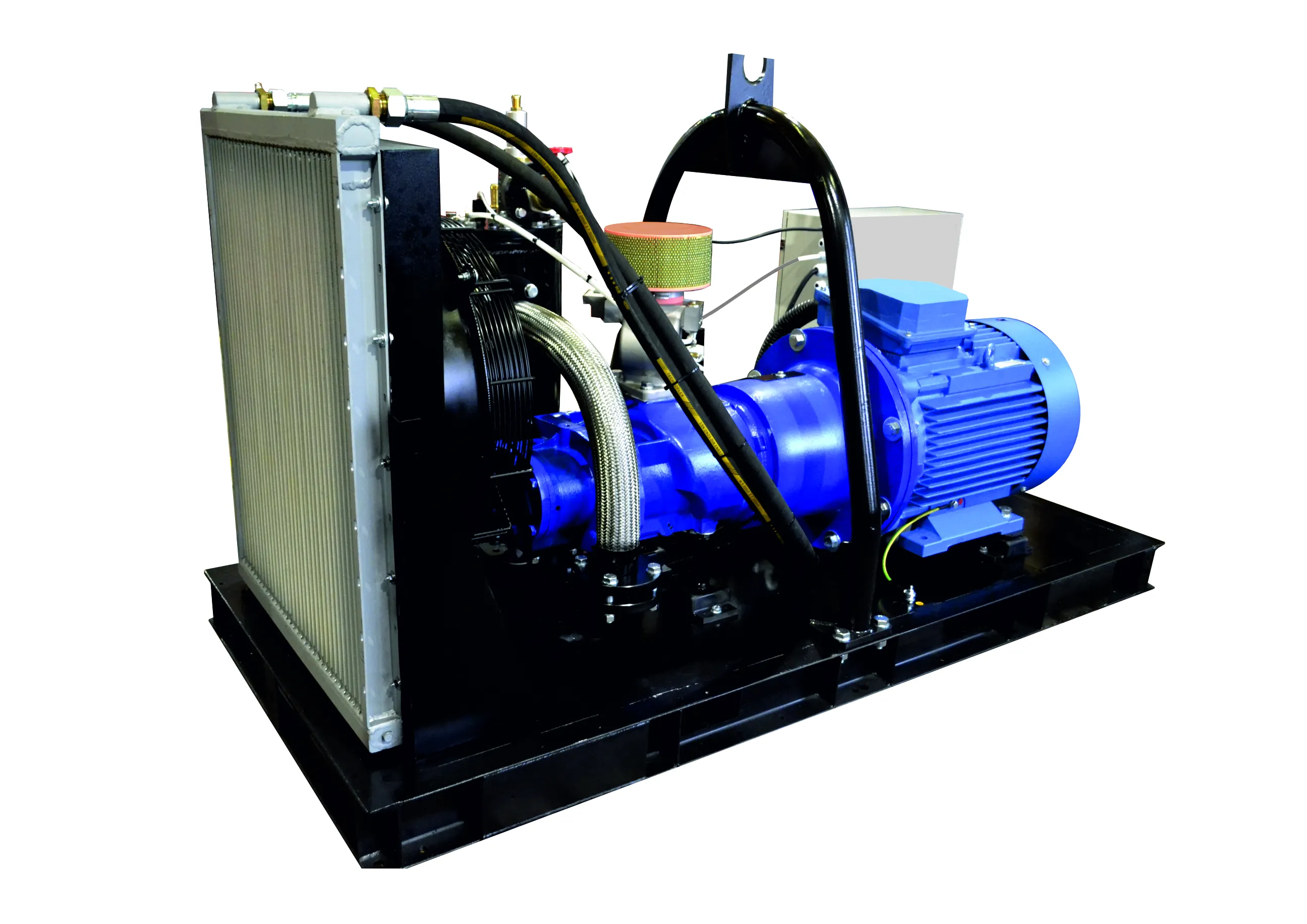 Станция компрессорная электрическая для неотапливаемого цеха нешумозаглушенная ЗИФ-СВЭ-10,2/1,0 без кожуха