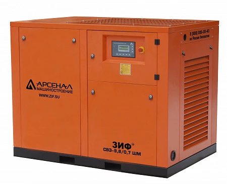 Станция компрессорная электрическая ЗИФ-СВЭ-11/1,0 ШМ