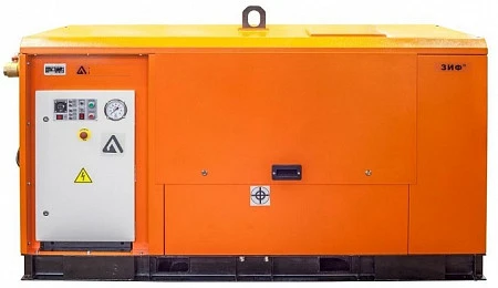 Станция компрессорная электрическая уличная ЗИФ-СВЭ-16,0/0,7 в кожухе