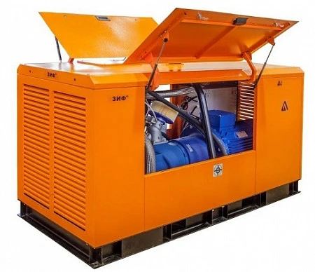 Станция компрессорная электрическая уличная ЗИФ-СВЭ-16,0/0,7 в кожухе