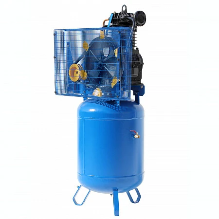 Поршневой компрессор с ременным приводом с вертикальным ресивером КВ15