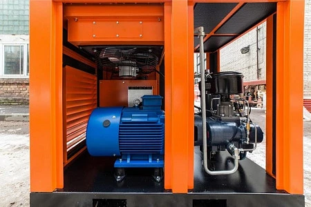 Станция компрессорная электрическая низкобарная ЗИФ-СВЭ-7,0/0,5 ШМЧ-Н