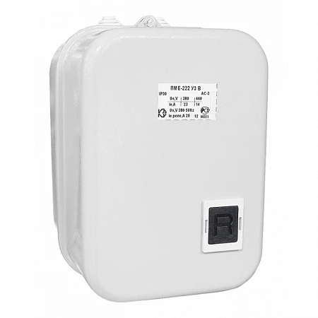 Пускатель электромагнитный ПМЕ-222 УЗ В, 220В, (1з), РТТ-14112, 12,5А