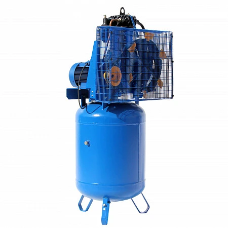 Поршневой компрессор с ременным приводом с вертикальным ресивером КВ15