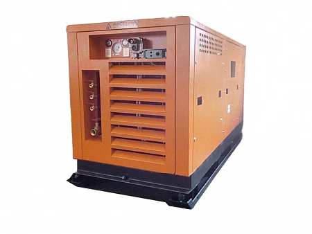 Станция компрессорная электрическая взрывозащищенная шахтная ЗИФ-ШВ 8,2/0,7 Т (1140; 660 В, на салазках)