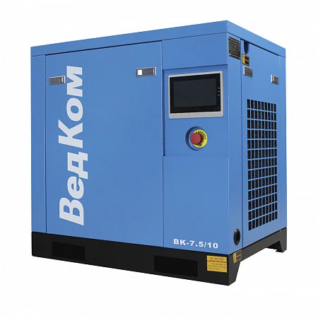 Винтовой компрессор с частотным преобразователем ВК 7,5/10 PM