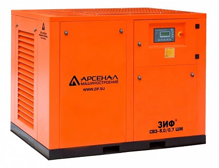 Станция компрессорная электрическая ЗИФ-СВЭ-11/1,0 ШМ