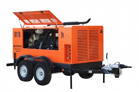 Станция компрессорная передвижная дизельная ЗИФ-ПВ-26/1,6