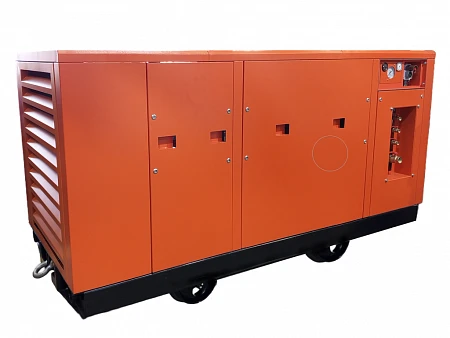 Станция компрессорная электрическая взрывозащищенная шахтная ЗИФ-ШВ 22/0,7 Т (1140; 660 В, на скатах)